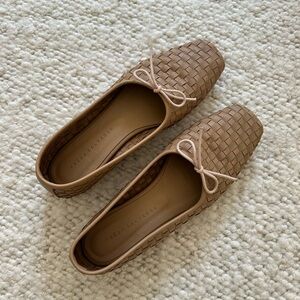 Freda Salvador Jada Flats- latte, size 8.5 EUC